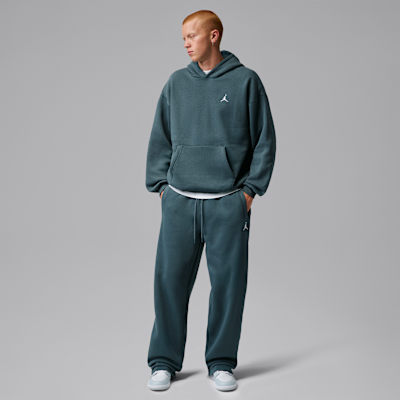 Jordan Brooklyn Fleece Men's Oversized Open-Hem Trousers. Nike IL